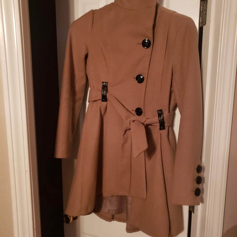 High-low coat